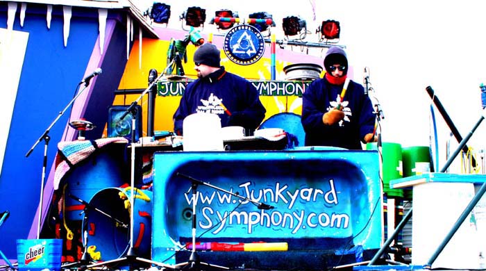 Junkyard Symphony drumset 1992 -2004
